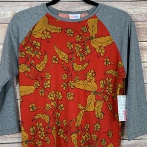 LuLaRoe Women's Randy Baseball Top